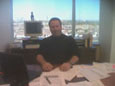 Thom in Houston Office 2004