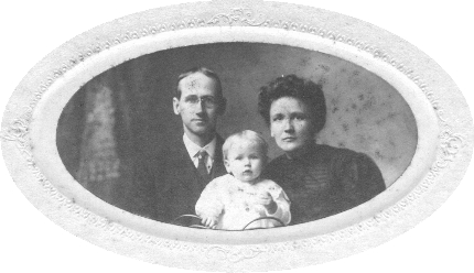 William and Ethel Day with first born Estella Marjorie